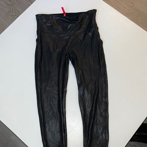 Spanx Faux Leather Leggings